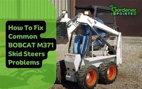 bobcat skid steer hydraulic problems